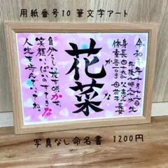 100柄以上から選べる！命名書✳︎名前ポエム 100柄以上から選べる！命名書✳︎名前ポエム - メルカリ