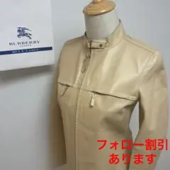 【BURBERRY BLUE LABEL】レザージャケット