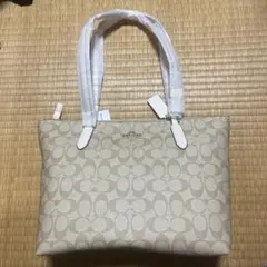 COACH コーチ　シグネチャー　ハンドバッグ　新品未使用