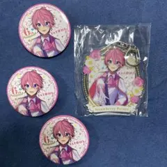 すとぷり　さとみ　6周年　アクキー　缶バッジ
