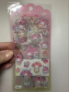 マイメロディ ドロップジェリーシール【正規品】 ぷっくり ぷくぷく