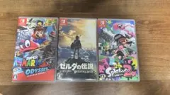 Nintendo Switch ゲーム3本セット