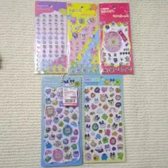 【即日発送・新品】たまごっちシール4種セット／エポキシ・キラキラ・プチプチ2など