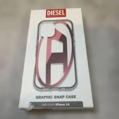 DIESEL グラフィックスナップケース iPhone 16