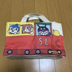 新品！アンパンマン　バック　お出かけ　お弁当入れ　SLマン　フレーベル館　キッズ