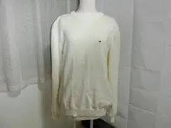 TOMMY HILFIGER ワンポイント ニット セーター Lサイズ