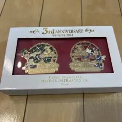 非売品　東京ディズニーシー 3周年 記念ピンバッジセット