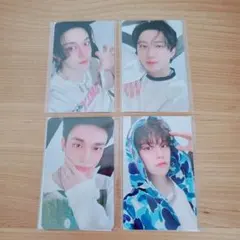StrayKids　オンライン特典　リアルタッチフォトカード　4枚セット