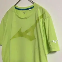 Mizuno 陸上用シャツ ライムグリーン