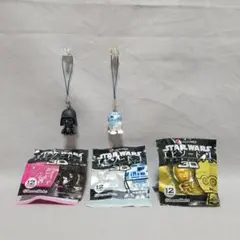【STAR WARS】マスコットストラップ3個セット