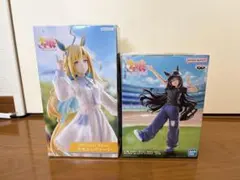 ウマ娘 プリティーダービー フィギュア 2種　ネオユニヴァース　ヴィブロス