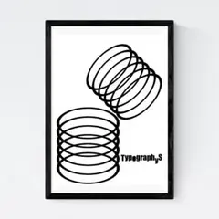 【SALE】TYPOGRAPHYS アートポスター（A4サイズ）#7387のサムネイル