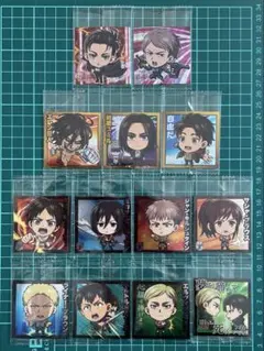 進撃の巨人☆[未開封] 進撃のシールウエハース1 第一弾 SR R N