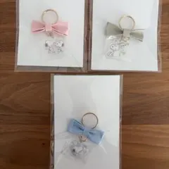 スヌーピー　シークレットリボンキーリング　シークレットあり　SNOOPY