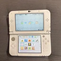 New ニンテンドー3DS LL ホワイト ケース＆充電器付き