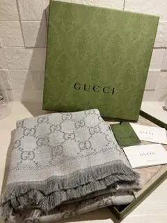 【最終セール 美品】GUCCI GGストール