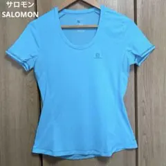 美品【サロモン】レディース スポーツTシャツ 速乾 S（日本サイズM相当）のサムネイル
