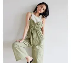 【一時値下げ】【美品】searoomlynn フロントZipワークサロペットSのサムネイル