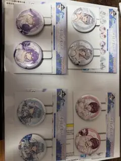 ホロライブ 一番くじ 缶バッジ　コンプリート　通常ver.