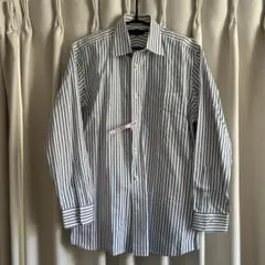 BURBERRY LONDON ロゴ入りストライプ 長袖シャツ L メンズのサムネイル