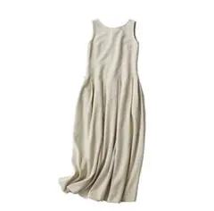 【新品未使用タグ付き】styling/ ノースリーブ コクーンワンピースのサムネイル