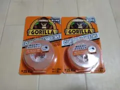 ゴリラ テープ 両面 クリア 2個 ゴリラテープのサムネイル
