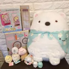 すみっコぐらし★フライパンクロック▪️ゲーム▪️ボトル▪️ぬいぐるみ★12点