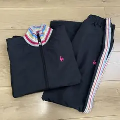 美品ルコック セットアップ黒 上M 下S