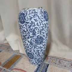 美品】トルコ 陶器 キュタフヤ 花瓶 フラワーベース 手描き アルトゥン