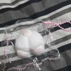 うさぎのおしり スクイーズ キーホルダー