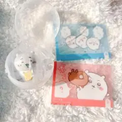 ちいかわ ガチャ&キラキラクリアカード 3点 セット