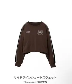 Amly City サイドラインショートスウェット - メルカリ