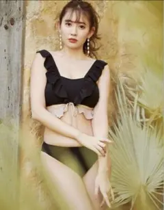 【新品タグ付】herlipto水着 Double Bow One Piece M Her lip to 水着 double bow one piece♡ - メルカリ