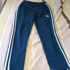 adidasベッケンバウアー スウェットパンツ ブルー