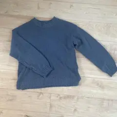 PINK　ニット　Ｌサイズ　セーター　通勤　カジュアル　シンプル