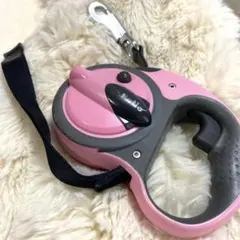 犬用伸縮リード ピンク ペティオ