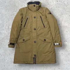 美品　韓国The North Face ダウンジャケット カーキ　　※45