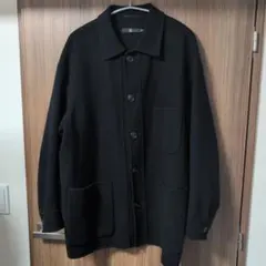 +Jウールブレンド オーバーサイズ シャツジャケット