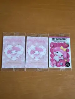 マイメロ サンリオ ウエハース11 ぷっくりバルーン/フラワーティータイム 3枚