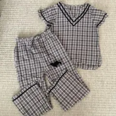 ピーチジョン ふチェック柄パジャマ ルームウェア