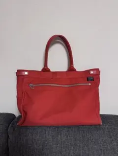 PORTER 吉田カバン トートバッグ レッドのサムネイル