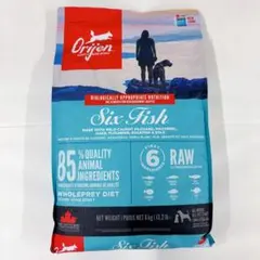 Orijen カナダ産 オリジンシックスフィッシュドッグ6kg プレミアムフードのサムネイル
