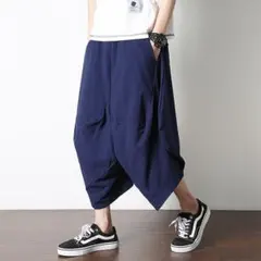 s*o様 【新品】ワイドパンツ 七分丈 半ズボン ハーフ アラジン ストリート