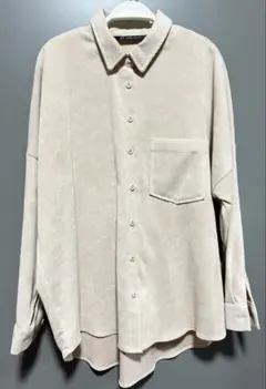 レディースオーバーシャツブラウス