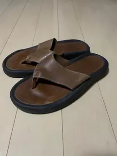 パタゴニア　レザーサンダル　US9　ブラウン　人気廃番モデル　希少品　格安出品 パタゴニア レザーサンダル US9 ブラウン 人気廃番モデル 希少品