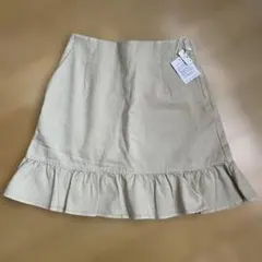 タグ付き　新品未使用♩エムズエキサイト マーメイドミニSK ベージュ ♩