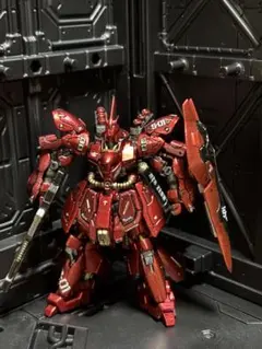 ガンダムアーティファクト 第6弾 νガンダム サザビー全塗装完成品 2体