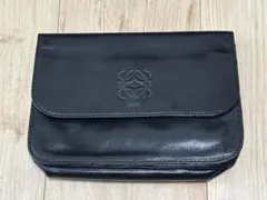 ロエベ　アナグラムレザーポーチ（クラッチ）