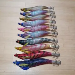 残り1組早い者勝ち　ダイワ　ヤマシタ　ティップラン　エギ　3.0号　10本 ヤマシタ エギ王 TR 3.0号 釣り 21g／95mm 2024年8月新色 ティッ