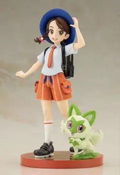 コトブキヤ ARTFX ポケモン フィギュア アオイ ニャオハ　特典色紙付き